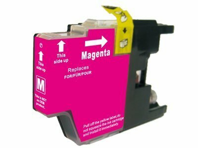 Brother cartridges LC-1240 Magenta huismerk