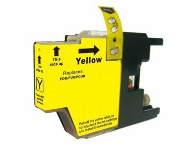 Brother cartridges LC-1240 Yellow huismerk