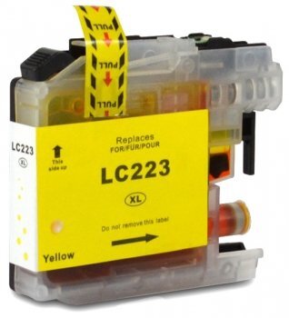 Brother cartridges LC-223 Yellow huismerk